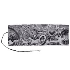 Pebbels In The Pond Roll Up Canvas Pencil Holder (m) by ScottFreeArt