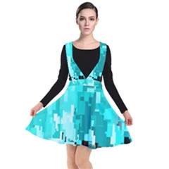 469823231 Glitch48 Plunge Pinafore Dress by ScottFreeArt