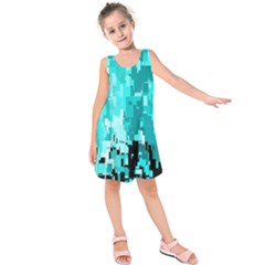 469823231 Glitch48 Kids  Sleeveless Dress by ScottFreeArt