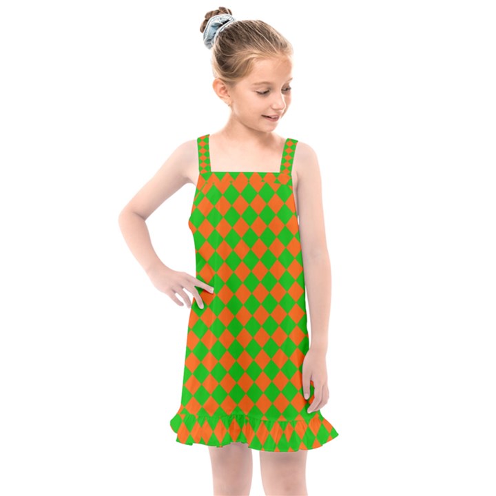 Generated Glitch20 Kids  Overall Dress