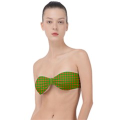 Generated Glitch20 Classic Bandeau Bikini Top  by ScottFreeArt