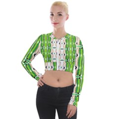 Cocoon Print Long Sleeve Cropped Velvet Jacket by ScottFreeArt