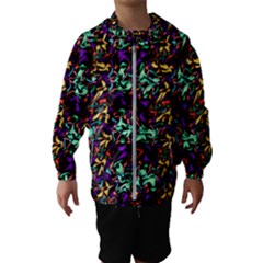 Abstract-r-9 Kids  Hooded Windbreaker by ArtworkByPatrick