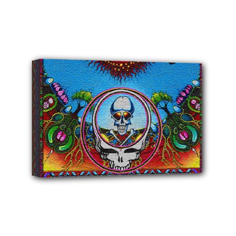 Grateful Dead Wallpapers Mini Canvas 6  X 4  (stretched) by Sapixe