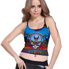 Grateful Dead Wallpapers Spaghetti Strap Bra Top