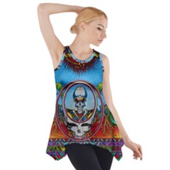 Grateful Dead Wallpapers Side Drop Tank Tunic by Sapixe