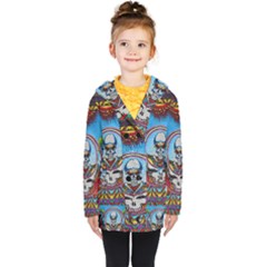 Grateful Dead Wallpapers Kids  Double Breasted Button Coat by Sapixe
