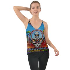 Grateful Dead Wallpapers Chiffon Cami by Sapixe