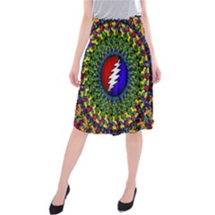 Grateful Dead Midi Beach Skirt