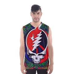 Grateful Dead Men s Basketball Tank Top by Sapixe