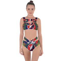 Grateful Dead Bandaged Up Bikini Set 