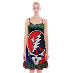 Grateful Dead Spaghetti Strap Velvet Dress