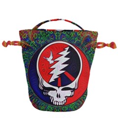 Grateful Dead Drawstring Bucket Bag by Sapixe
