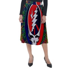 Grateful Dead Classic Velour Midi Skirt 