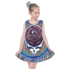 Grateful Dead Ahead Of Their Time Kids  Summer Dress by Sapixe