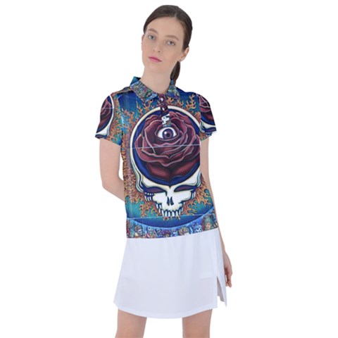 Grateful Dead Ahead Of Their Time Women s Polo Tee by Sapixe