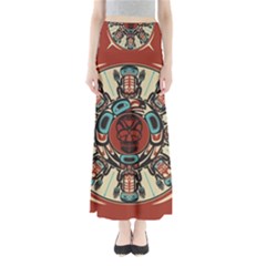 Grateful Dead Pacific Northwest Cover Full Length Maxi Skirt by Sapixe