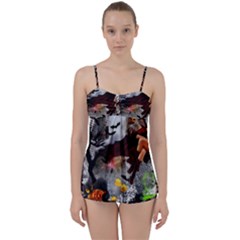 Halloween Babydoll Tankini Set