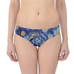 Mosaic Art Vincent Van Gogh s Starry Night Hipster Bikini Bottoms