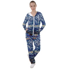 Mosaic Art Vincent Van Gogh s Starry Night Women s Tracksuit