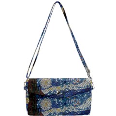 Mosaic Art Vincent Van Gogh s Starry Night Removable Strap Clutch Bag