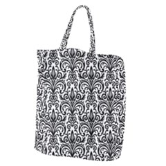 Overlay Transparent Pattern Giant Grocery Tote by Vaneshart