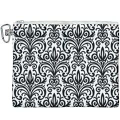 Overlay Transparent Pattern Canvas Cosmetic Bag (xxxl) by Vaneshart