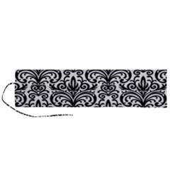 Overlay Transparent Pattern Roll Up Canvas Pencil Holder (l) by Vaneshart