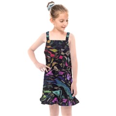 Background Drawing Colorful Pattern Kids  Overall Dress by Vaneshart