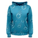 Bubble Group Pattern Abstract Women s Pullover Hoodie View1