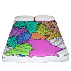 Digitization Transformation Germany Fitted Sheet (king Size) by Vaneshart