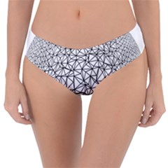Triangle Poly Low Poly Background Reversible Classic Bikini Bottoms