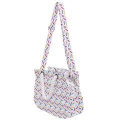 Sprinkles Flat Design Patter Food Rope Handles Shoulder Strap Bag by Vaneshart