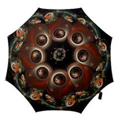 Pattern Background Swinging Design Hook Handle Umbrellas (small) by Vaneshart