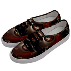 Pattern Background Swinging Design Men s Classic Low Top Sneakers by Vaneshart