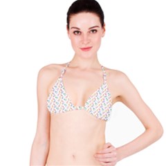 Linux Kernel Penguin Pattern Logo Bikini Top