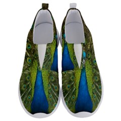 Peacock Feathers Bird Nature No Lace Lightweight Shoes