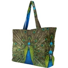 Peacock Feathers Bird Nature Simple Shoulder Bag