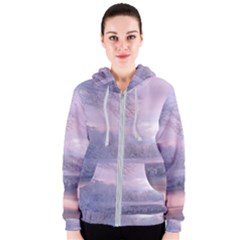 Nature Landscape Winter Women s Zipper Hoodie