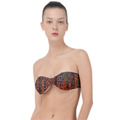 Matrix Technology Data Digital Classic Bandeau Bikini Top  by Vaneshart