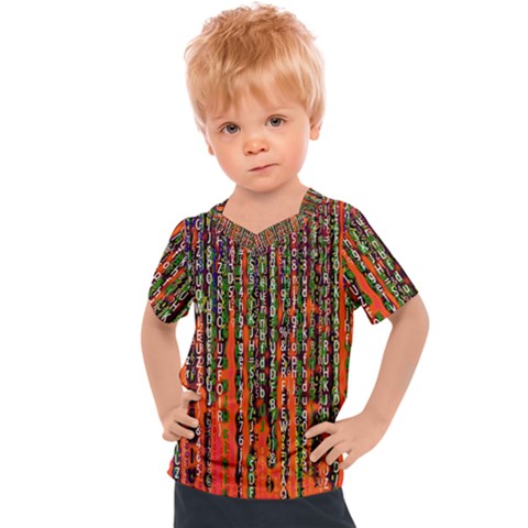 Matrix Technology Data Digital Kids  Sports Tee by Vaneshart