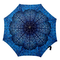 Brain Web Network Spiral Think Hook Handle Umbrellas (Small)