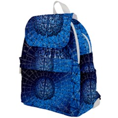 Brain Web Network Spiral Think Top Flap Backpack