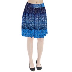 Brain Web Network Spiral Think Pleated Skirt