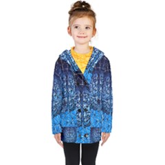 Brain Web Network Spiral Think Kids  Double Breasted Button Coat