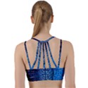 Brain Web Network Spiral Think Line Them Up Sports Bra View2