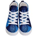 Brain Web Network Spiral Think Kids  Hi-Top Skate Sneakers View1