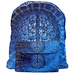 Brain Web Network Spiral Think Giant Full Print Backpack by Vaneshart