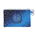 Brain Web Network Spiral Think Canvas Cosmetic Bag (Large) View2