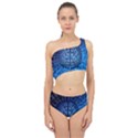 Brain Web Network Spiral Think Spliced Up Two Piece Swimsuit View1